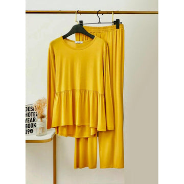 Sleep in Style: Comfy Cotton Jersey Nightwear Suit for Women and Girls