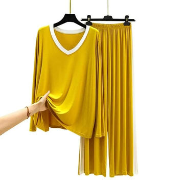 Sleep in Style: Comfy Cotton Jersey Nightwear Suit for Women and Girls