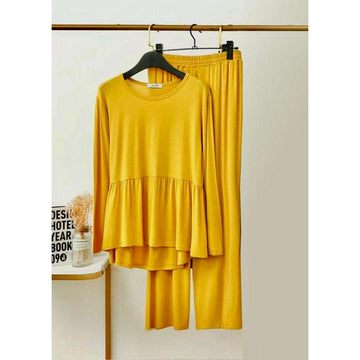 Sleep in Style: Comfy Cotton Jersey Nightwear Suit for Women and Girls