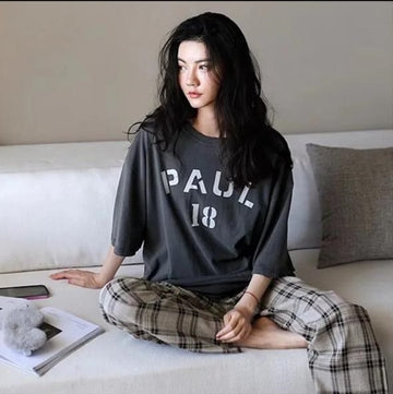 Grey Paul The Ultimate Dream wear Sleep Suit (OM-08)