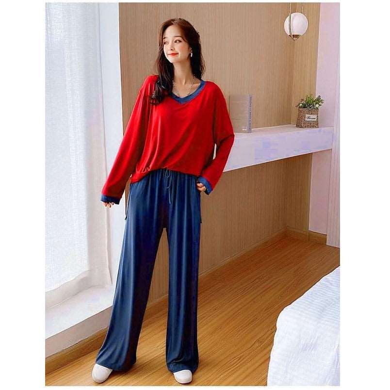 Sleep in Style: Comfy Cotton Jersey Nightwear Suit for Women and Girls