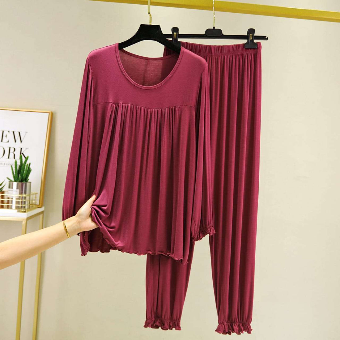 Sleep in Style: Comfy Cotton Jersey Nightwear Suit for Women and Girls