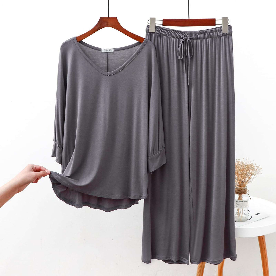 Sleep in Style: Comfy Cotton Jersey Nightwear Suit for Women and Girls