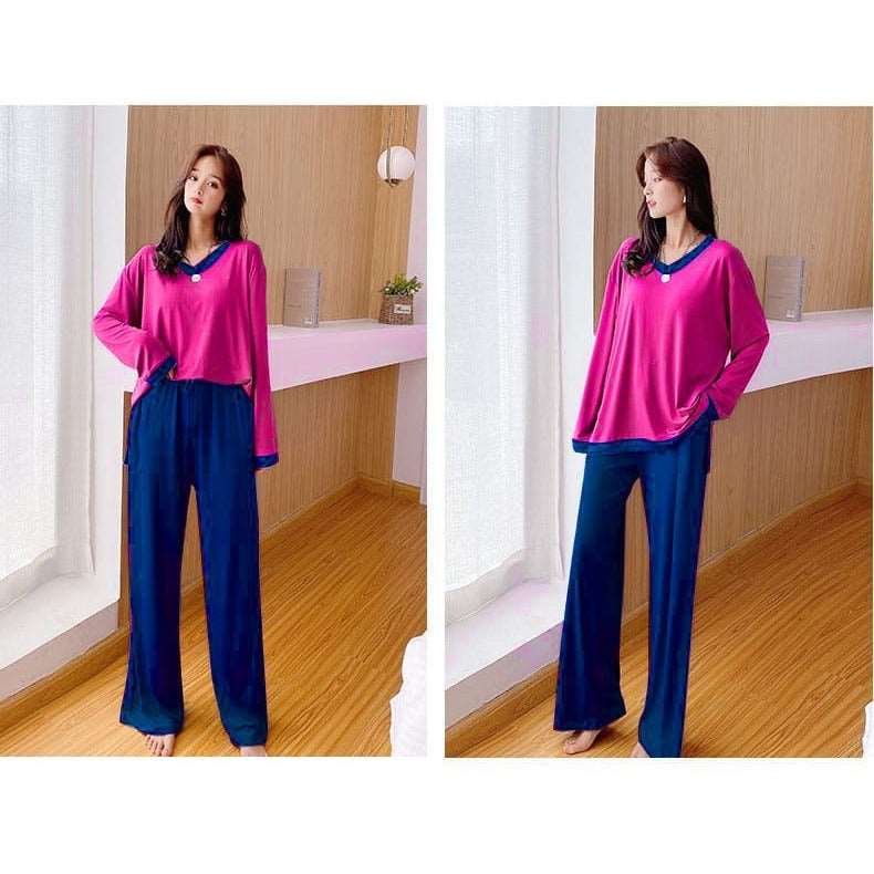 Sleep in Style: Comfy Cotton Jersey Nightwear Suit for Women and Girls