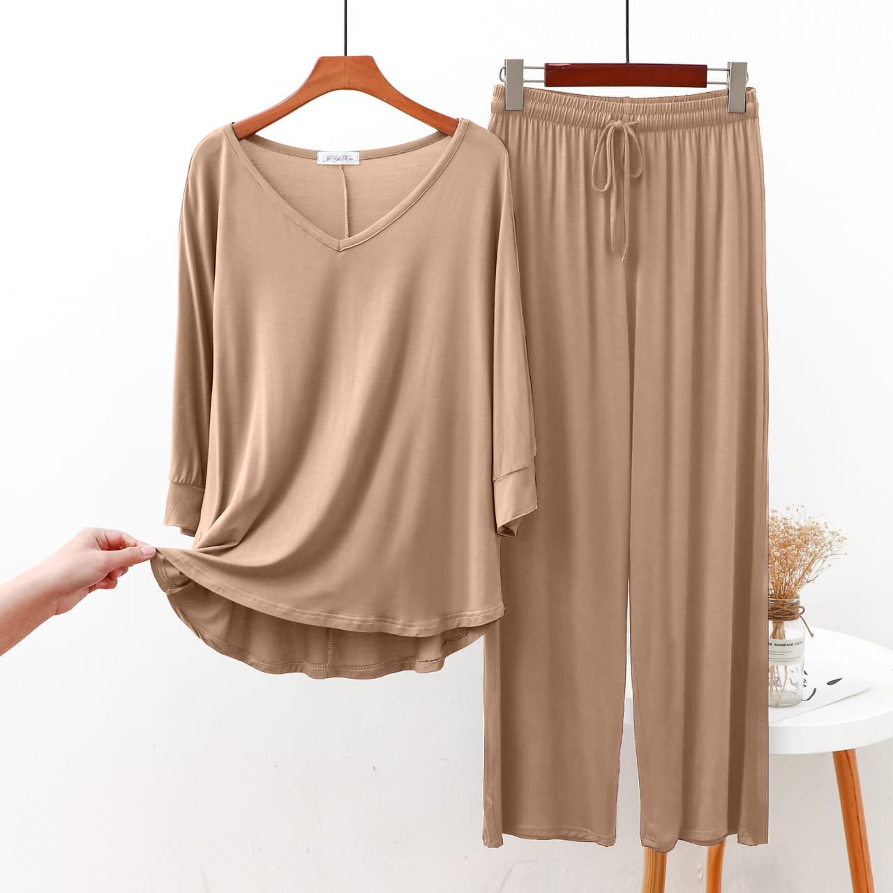 Sleep in Style: Comfy Cotton Jersey Nightwear Suit for Women and Girls